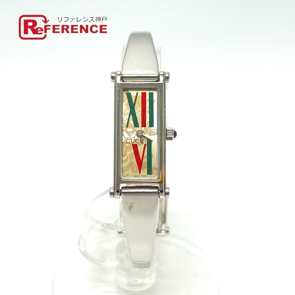 GUCCI グッチ 腕時計 スクエア 1500L SS シルバー