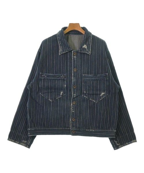 PORTER CLASSIC デニムジャケット メンズ 【古着】【中古】【送料無料】