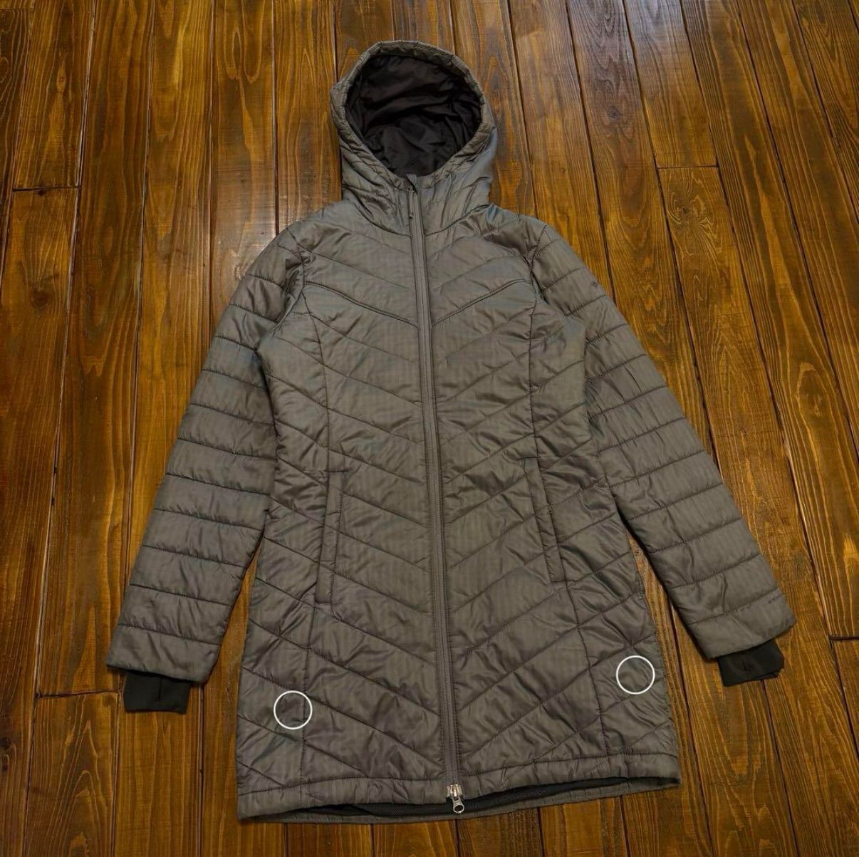 オムニヒートロングダウンジャケット XS