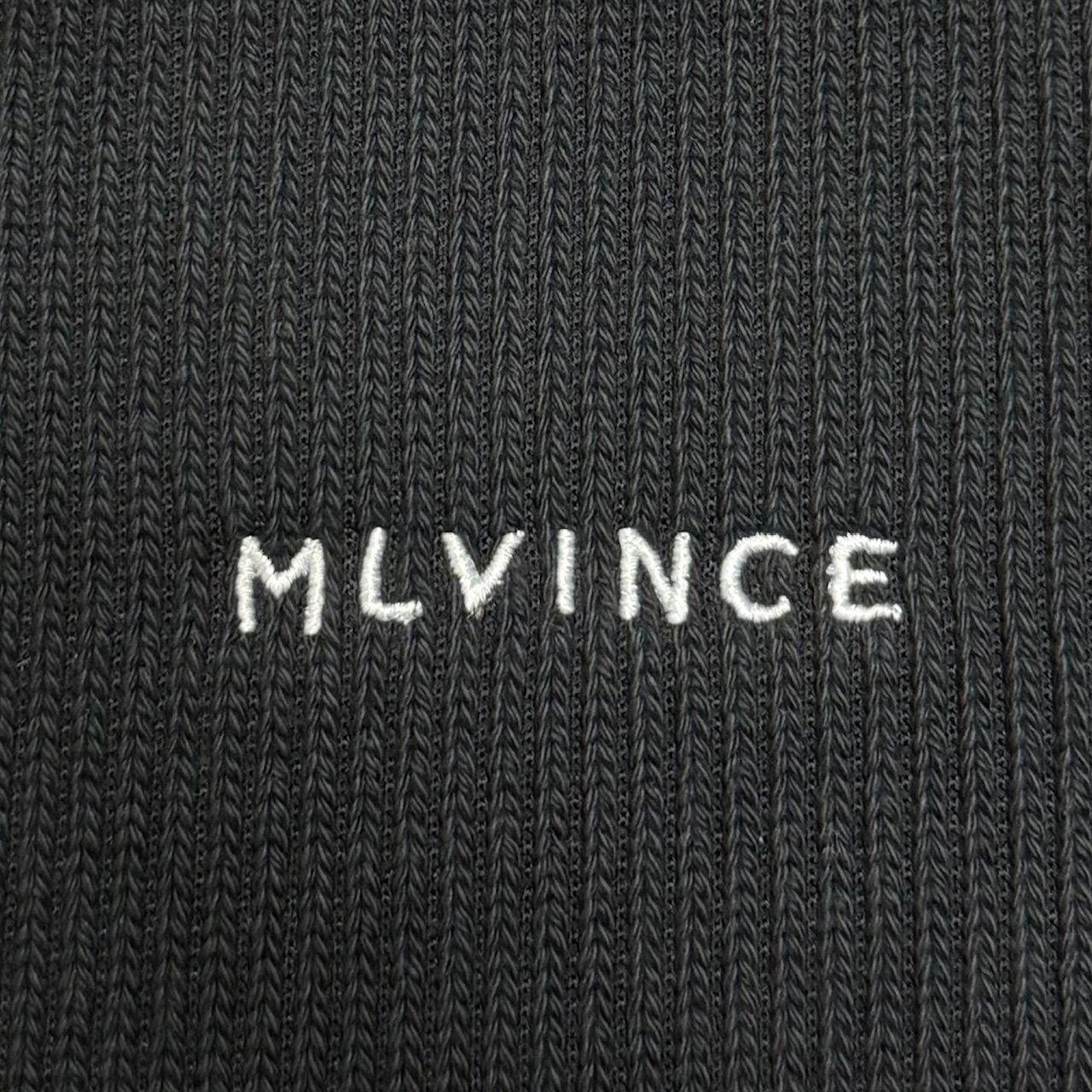 参考上代29700円 MLVINCE 25SS KNIT ZIP HOODY ニットジップフーディー 