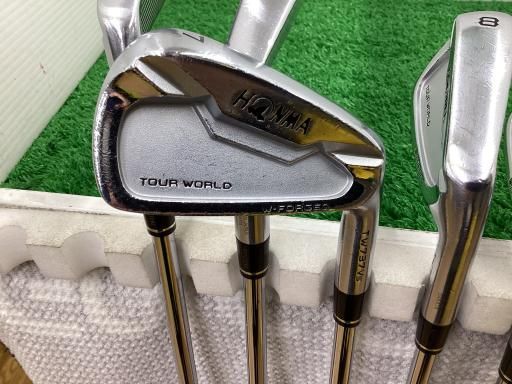 中古】 本間ゴルフ TOUR WORLD TW737Vs 6S アイアンセット IR NS