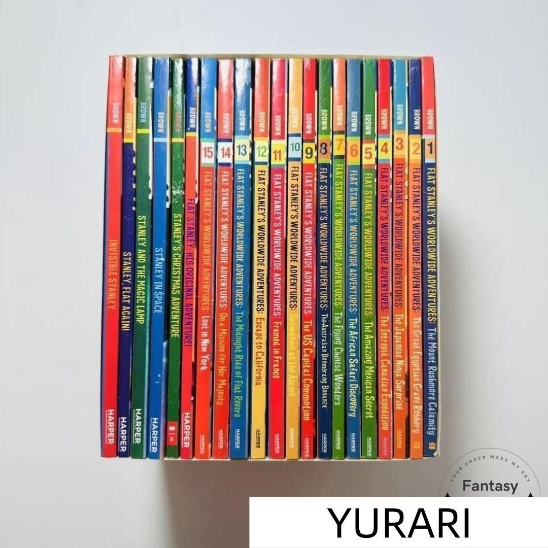 新品未使用】【最新版】Flat Stanley コレクション 英語 絵本 21冊#602 - メルカリ 新品未使用】【最新版】Flat Stanley コレクション 英語 絵本 21冊#602 - メルカリ