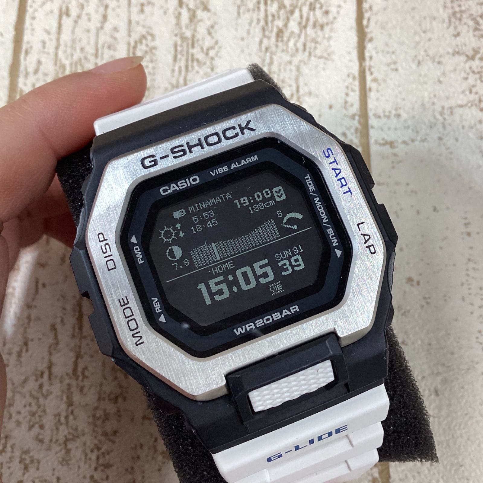 ✨美品✨ G-SHOCK G-LIDE GBX-100-7JF 🌊タイドグラフ搭載