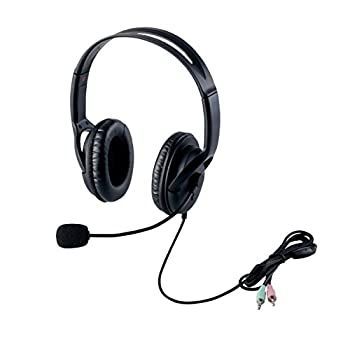 セール，新作登場 【中古】エレコム ヘッドセット マイク 両耳 オーバーヘッド 片出しケーブル 1.8m HS-HP28BK その他