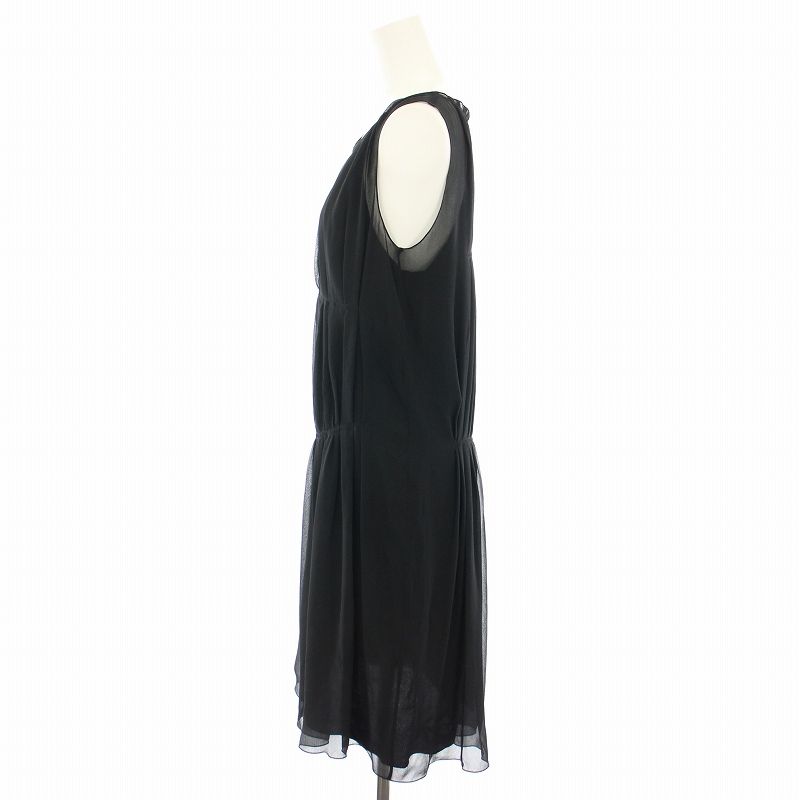 ニナリッチ NINA RICCI ワンピース ひざ丈 ノースリーブ