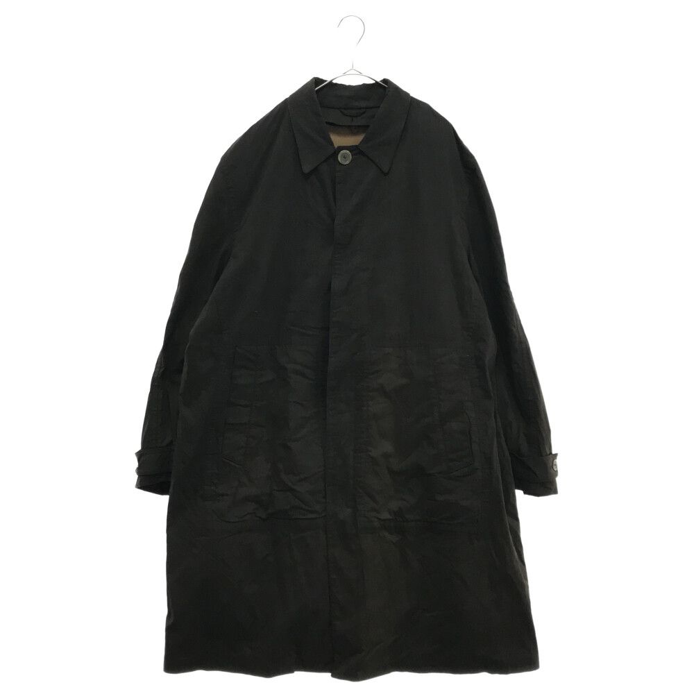 バブアーのレショップ別注オイルドコート、シンプルなバルカラーコート