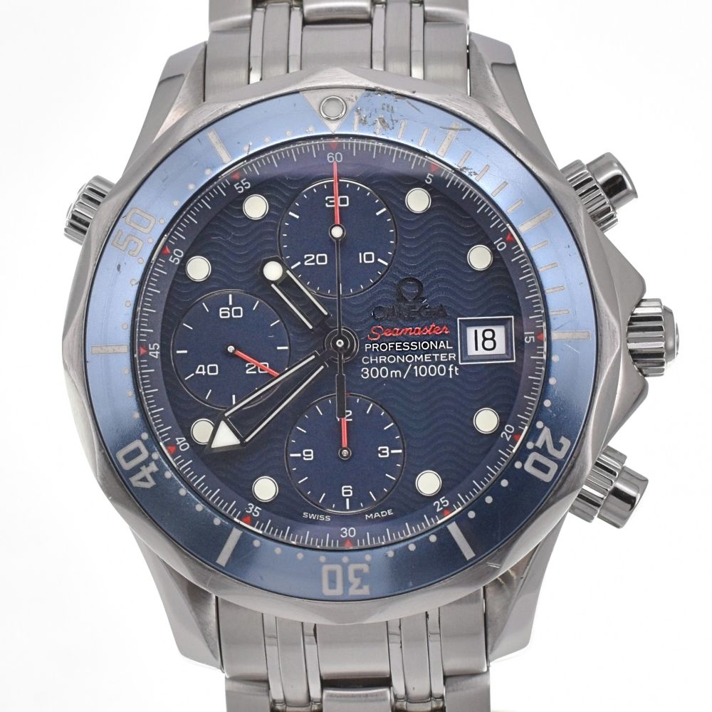 オメガ OMEGA 2225.80 シーマスター 300m クロノグラフ 自動巻き オメガ OMEGA 2225.80 シーマスター 300m クロノグラフ 自動巻き