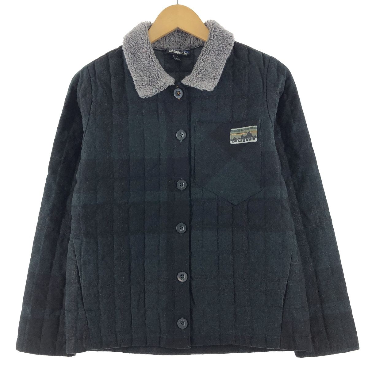 ジャケット/アウター【貴重】patagonia（パタゴニア）のウールキルティングジャケット　Sサイズ