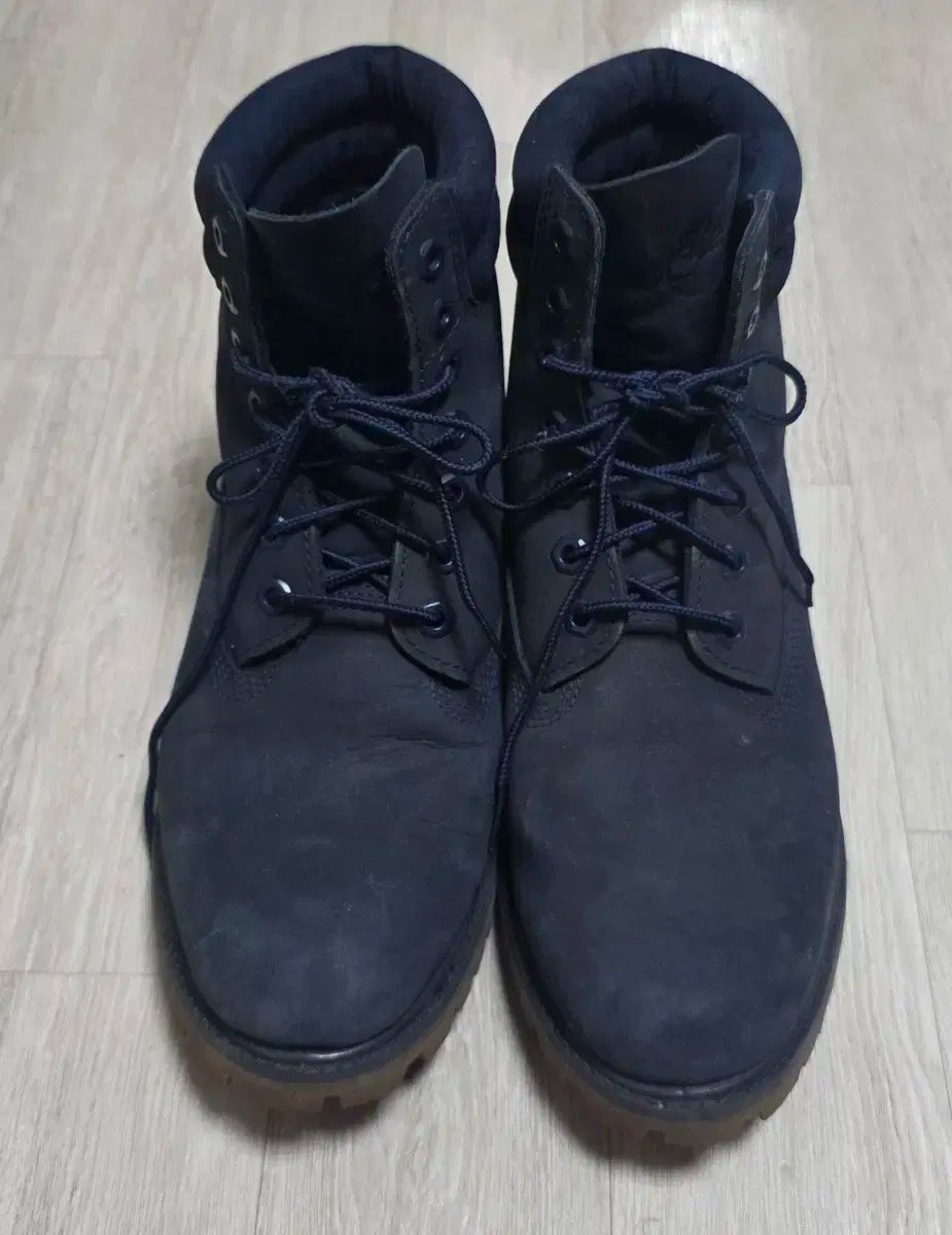 Timberland 6インチ ウォータープルーフ ネイビー ブーツ 8 5W