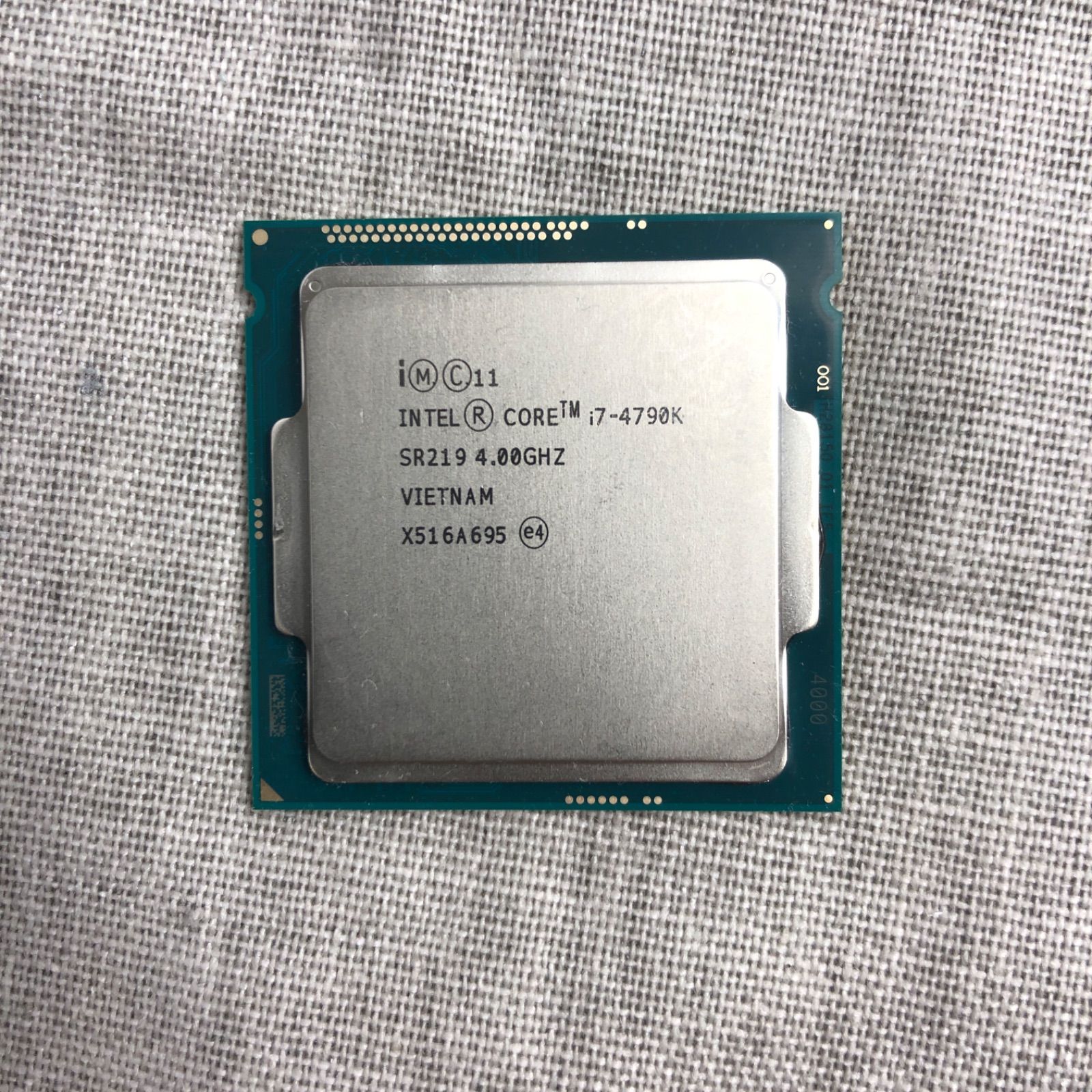 CPU Intel Core i7-4790K【BIOS起動確認済】/CPU_M230036 - メルカリ