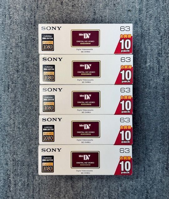 Maria Club様 Mini DVテープ10pack 4セット