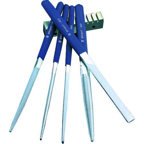 7営業日以内発送 在庫品 ツボサン BRST5052 ブライト９００ ５本組セット 中目 BRST-5052 336-7011 コーティングヤスリ 沖縄離島販売不可