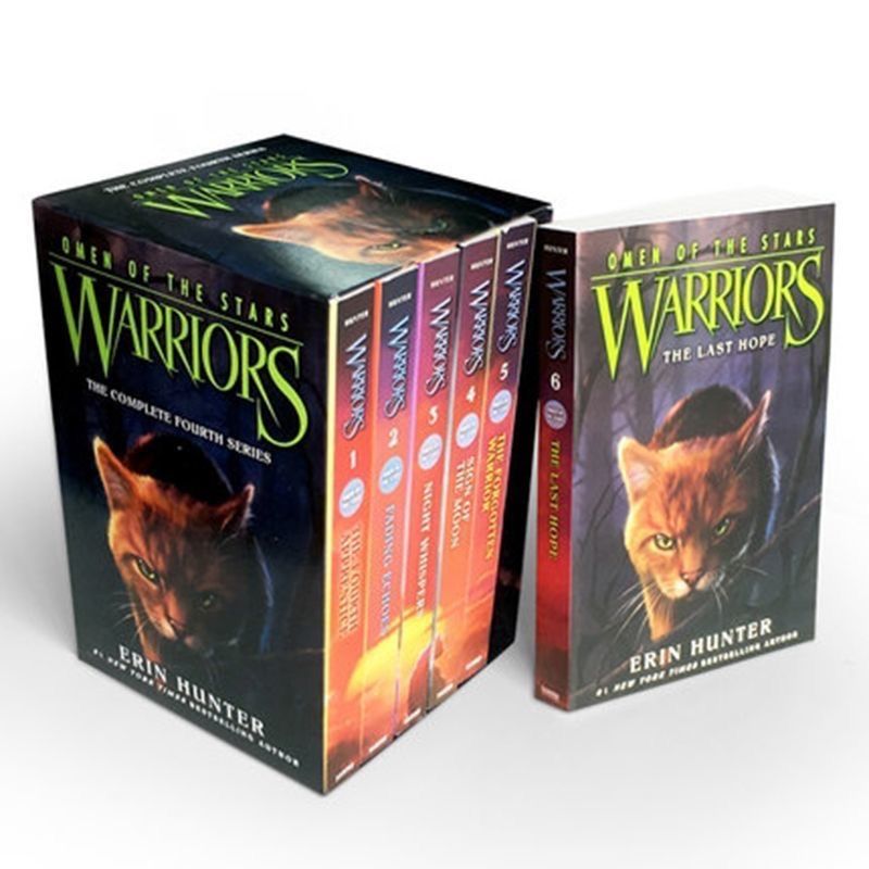 Warriors: Omen of 6冊 Box Stars the Set