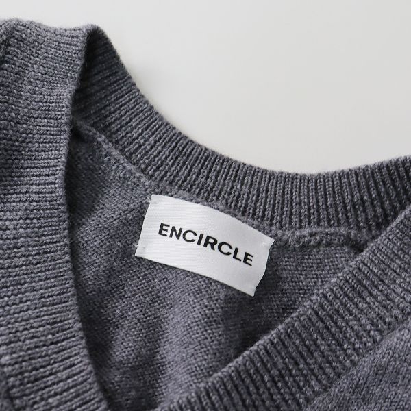 美品 定価1.9万 ENCIRCLE エンサークル EN-KNT03 School vest