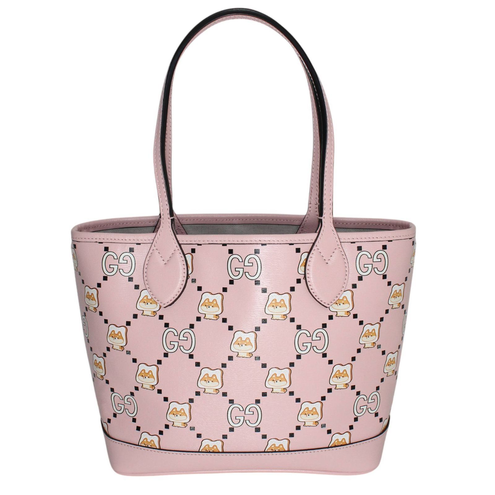 Gucci アニマルモチーフ ハンドバッグ GUCCI グッチ 726762 ハンドバッグ スモールトート ピンク Pikarar