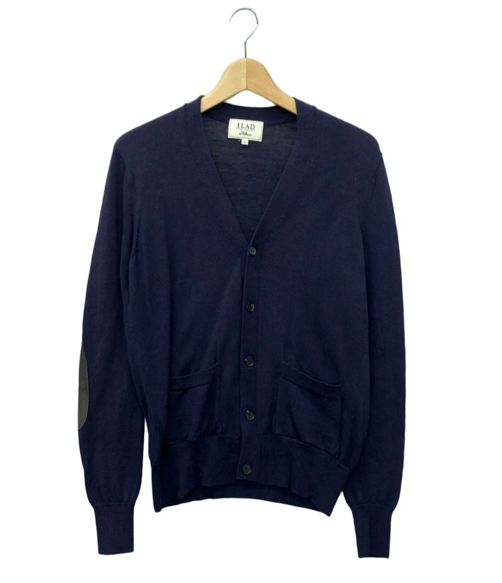 □美品 LAD BY DEMYLEE/ラッドバイデミリー カシミヤ ラウンドネックニット/セーター メンズS/マルチカラー/ボーダー＃12228005 デミリー ホワイトニット XS lad by demylee セーター LAD by DEMYLEE