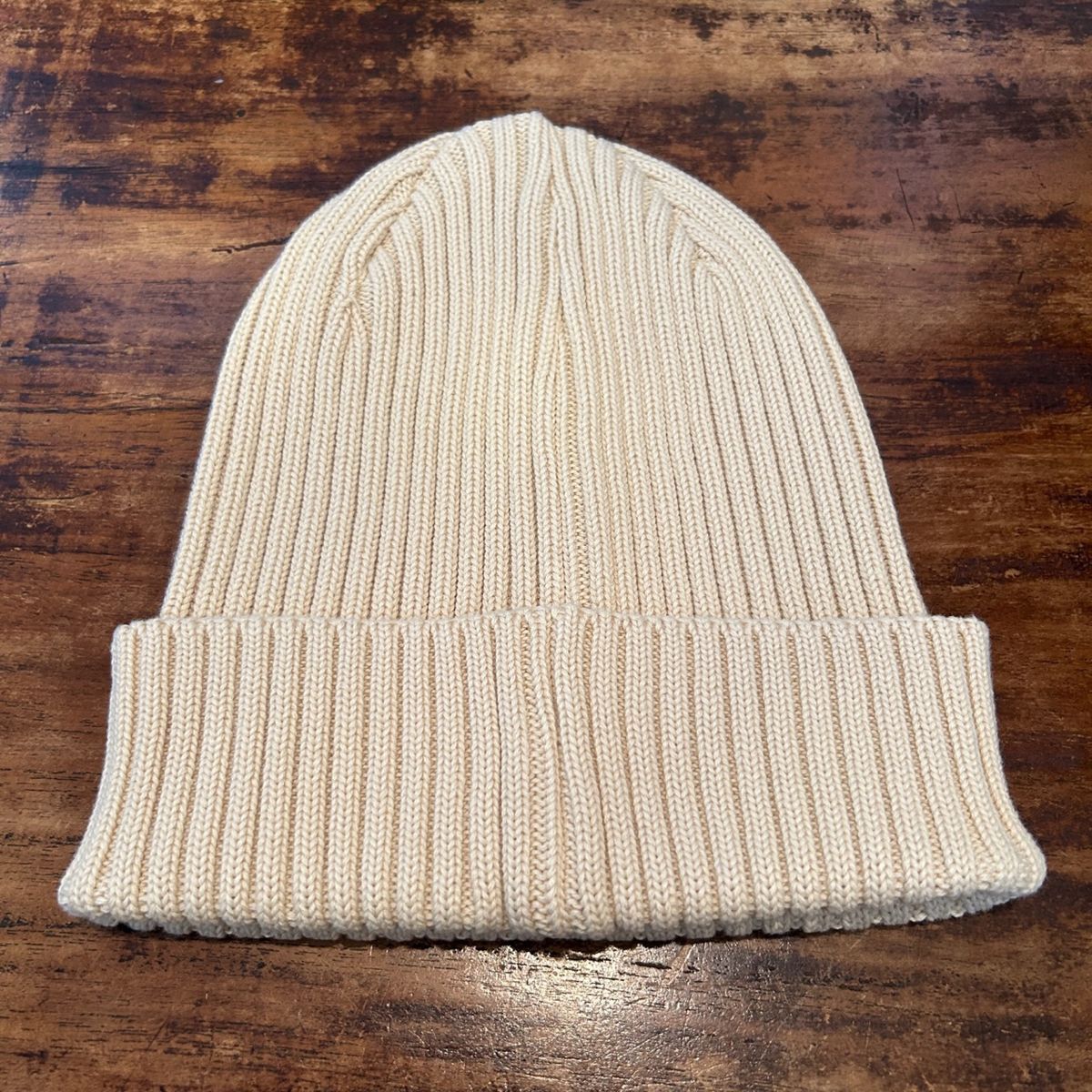 ネコポス送料無料☆24SS Supreme Overdyed Beanie Light Tan ( シュプリーム オーバーダイド ビーニー ベージュ  ニットキャップ 帽子 )