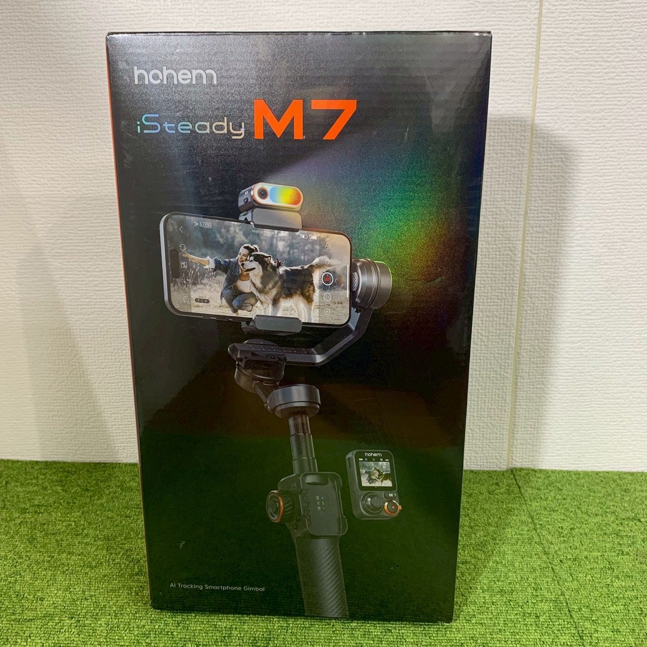 ♥品|送料無料 hohem|ホーヘム iSteady M7 HPG-M7 ジンバルスタビライザー スマホ|携帯電話ジンバル AIトラッキング付き 1.4インチ D2066