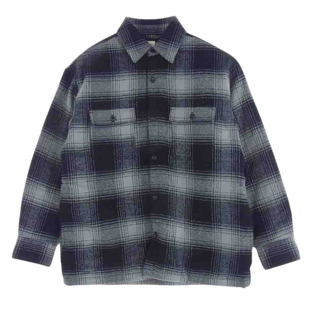 ロンハーマン　コーデュロイ CPO オンブレチェック　シャツ　ジャケット　RHC RHC ロンハーマン CPO