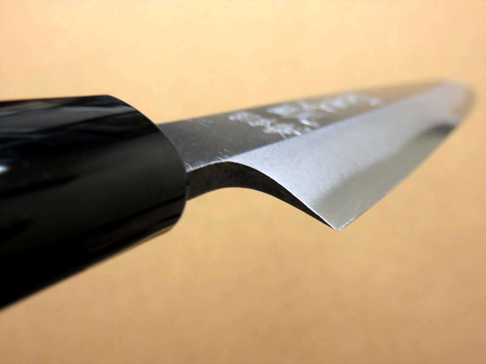 関の刃物 柳刃包丁 170mm SK5 軟鉄 片刃 右利き用 刺身包丁 朴の木 関