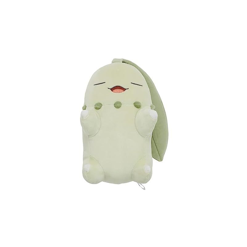 ポケモンセンターオリジナル もっちりぬいぐるみ Pokemon Sleep おやすみチコリータ 30×20×16.5 H×W×D 1
