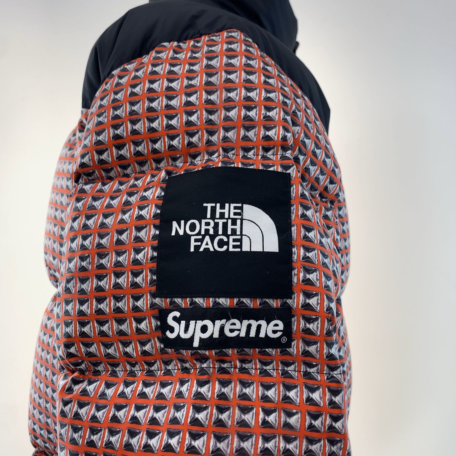 Supreme × THE NORTH FACE 21ss Studded Nuptse Jacket M ダウン