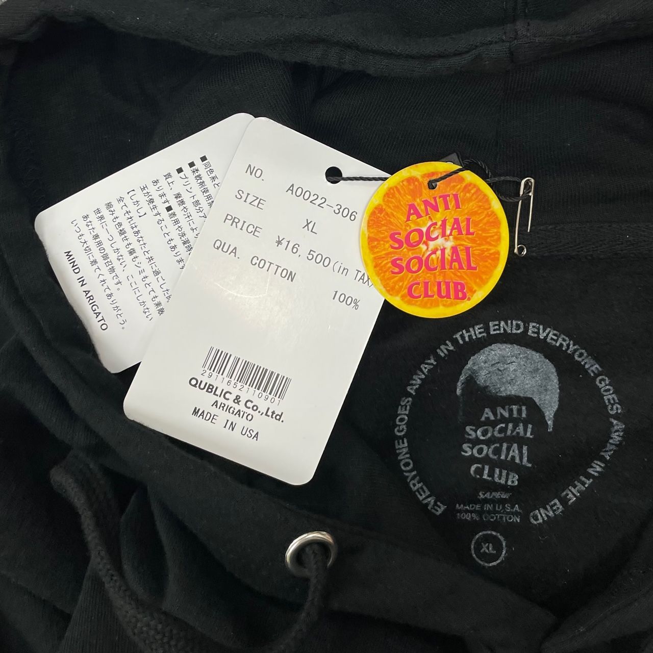 新品 SAPEur × ANTI SOCIAL SOCIAL CLUB コラボ ロッドマン