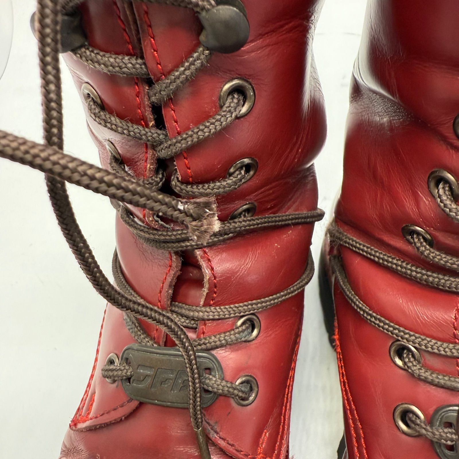 JPG jean paul gaultier 90s W's laceup boots 24cm ジャン