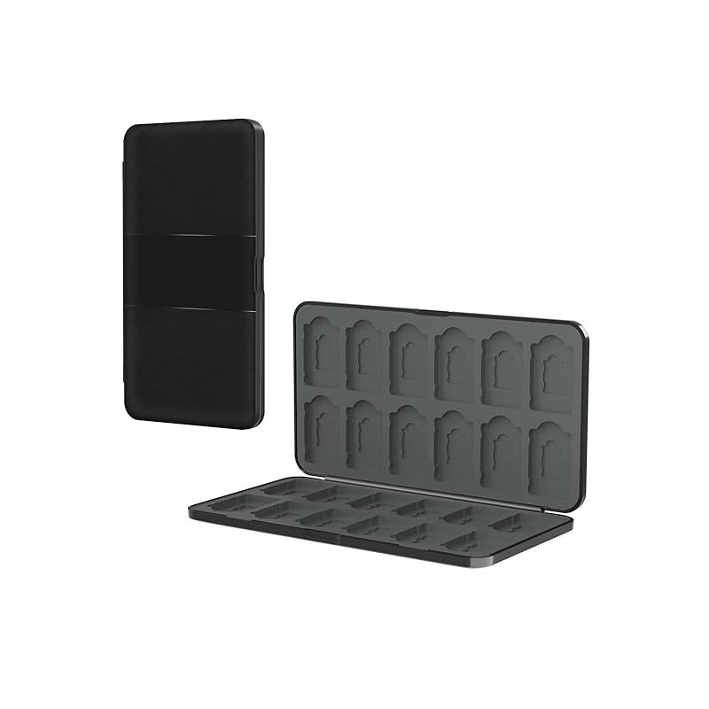 新着商品】switch ソフトケース カードケース 24枚ゲームカード