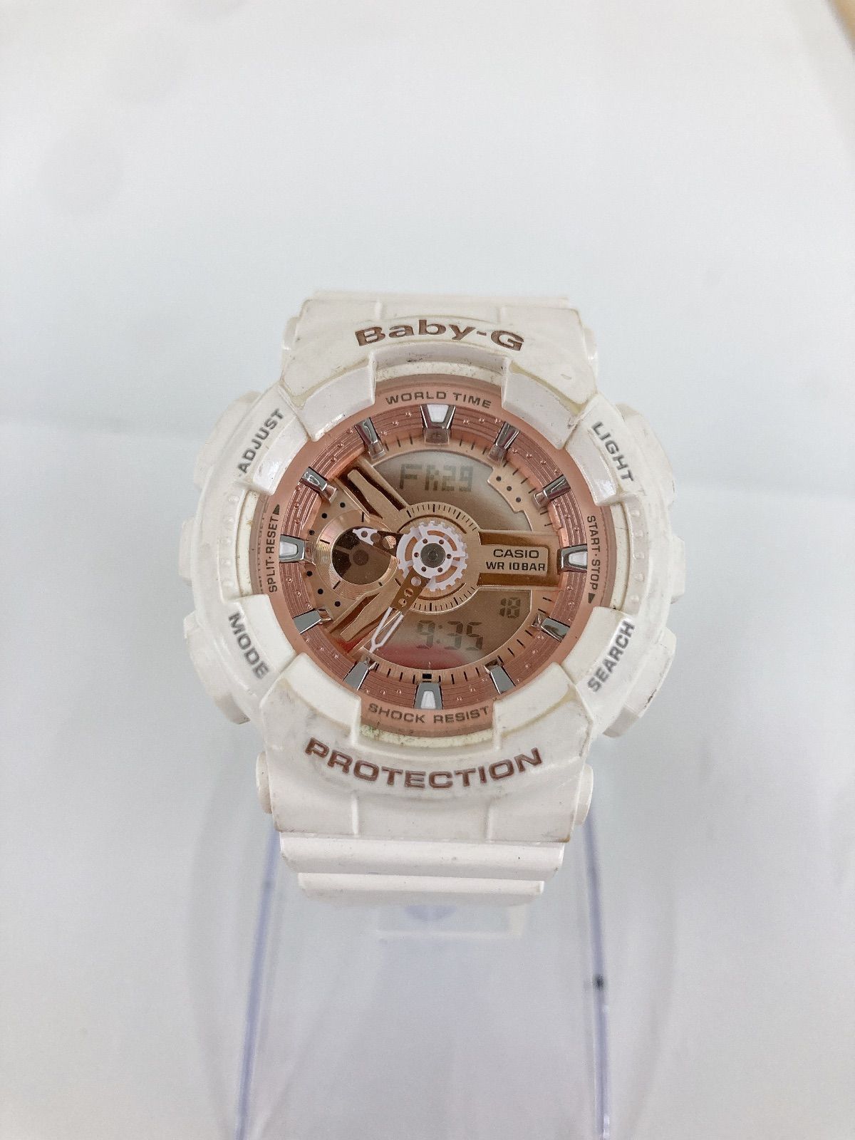 新品未使用　稼動品　腕時計　CASIO Baby-G　カシオ　新品電池　ピンク 楽天市場】baby－g ピンクの通販