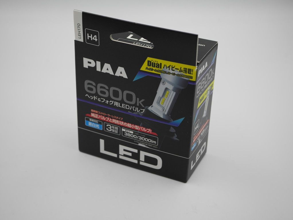 PIAA LEH170 H4 ヘッド＆フォグ用LEDバルブ デュアルハイビーム-0