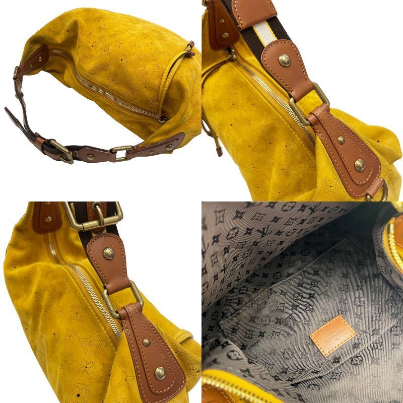 ルイ ヴィトン LOUIS VUITTON オナタGM モノグラム・スエード ワン