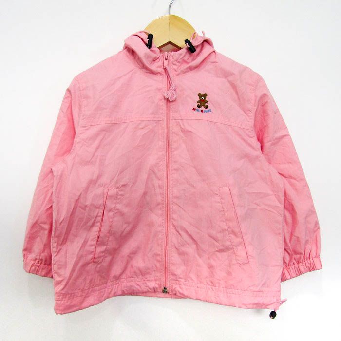 MIKIHOUSE リバーシブル ウインドブレーカー フード ジャケット 90