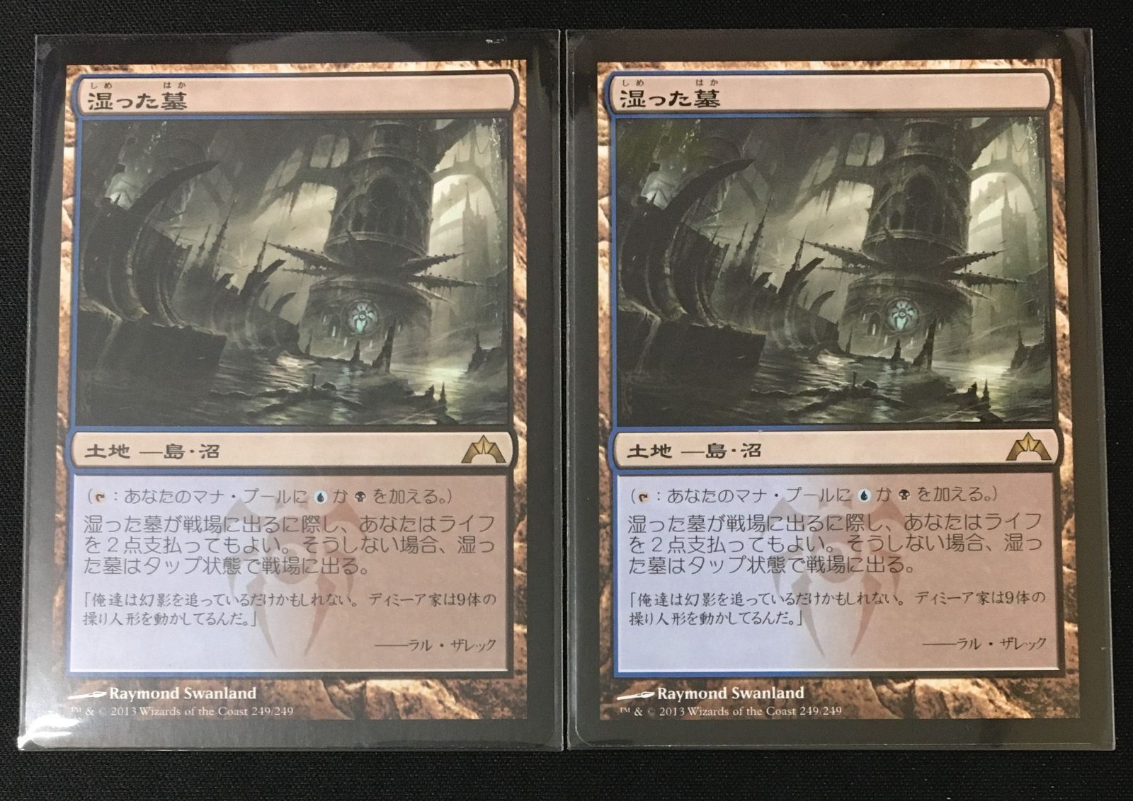 MTG 湿った墓 2枚セット #tu - メルカリ