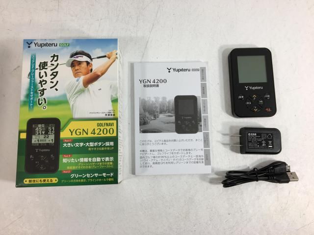 返品OK 【中古ゴルフ用品】【超美品】ユピテル ゴルフナビ
