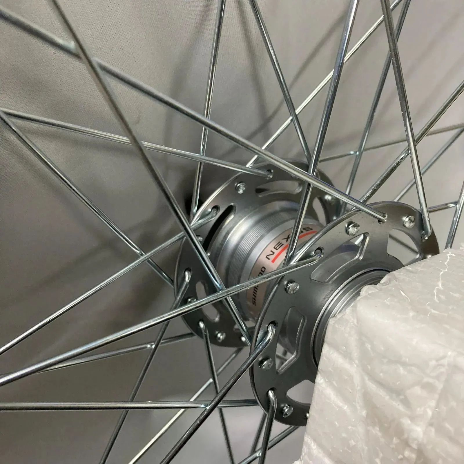 自転車 ホイール 26インチ 後輪 26×1 3/8 内装3段 ローラー