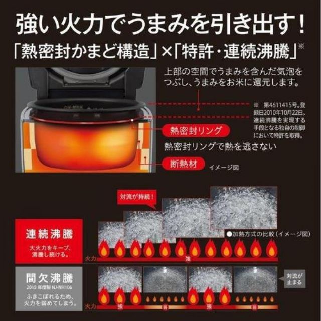 三菱 IH炊飯器 炊飯ジャー 月白 一升炊き NJ-VS18G-W 備長炭 炭炊釜