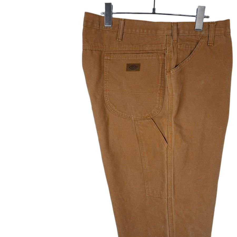 ディッキーズDICKIESダックペインターパンツワークパンツ革タグダック