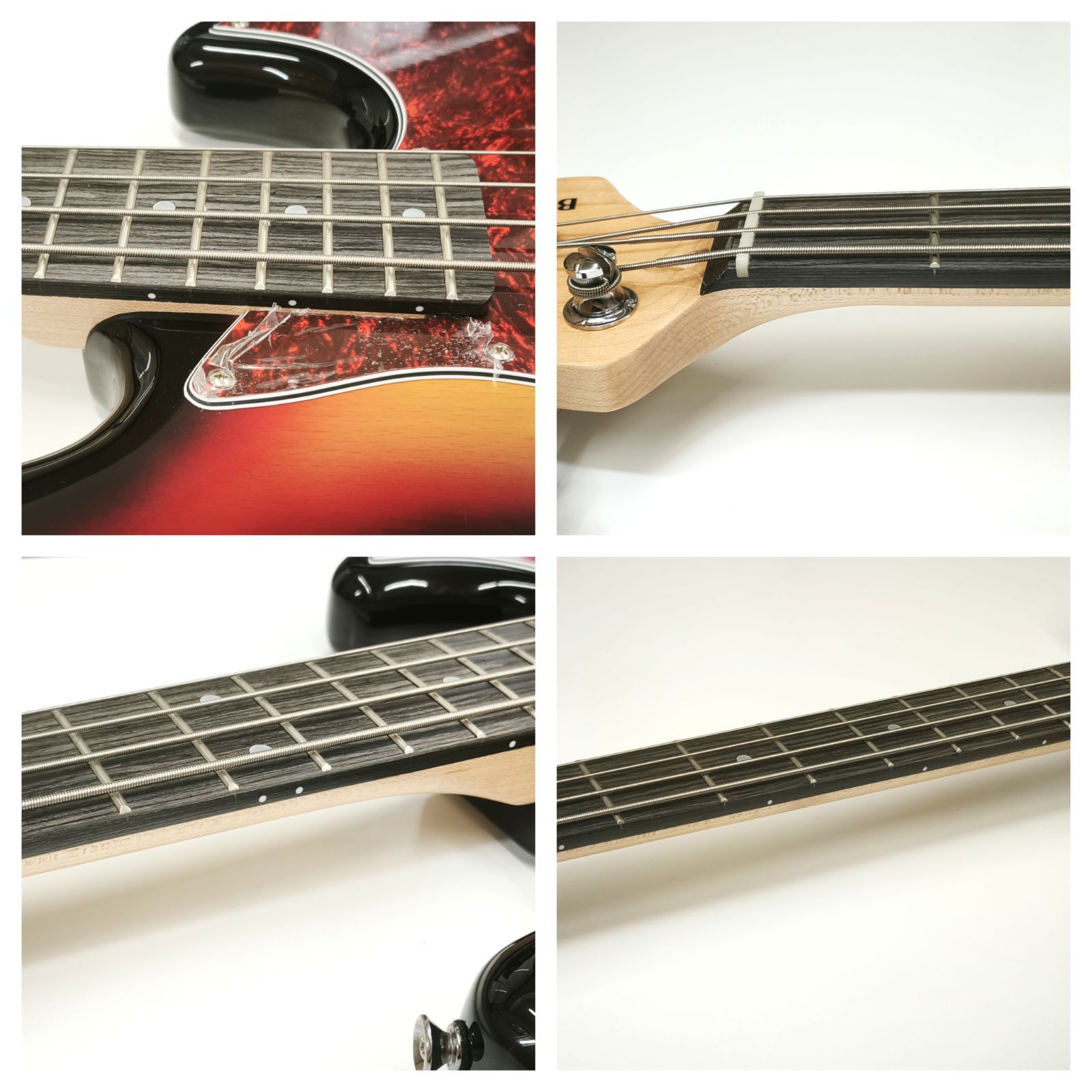 BUSKERS BJB-3 3TS エレキベース ケース付 ジャズベタイプ BUSKERS BJB-3 3TS エレキベース ケース付 ジャズベタイプ BUSKERS BJB