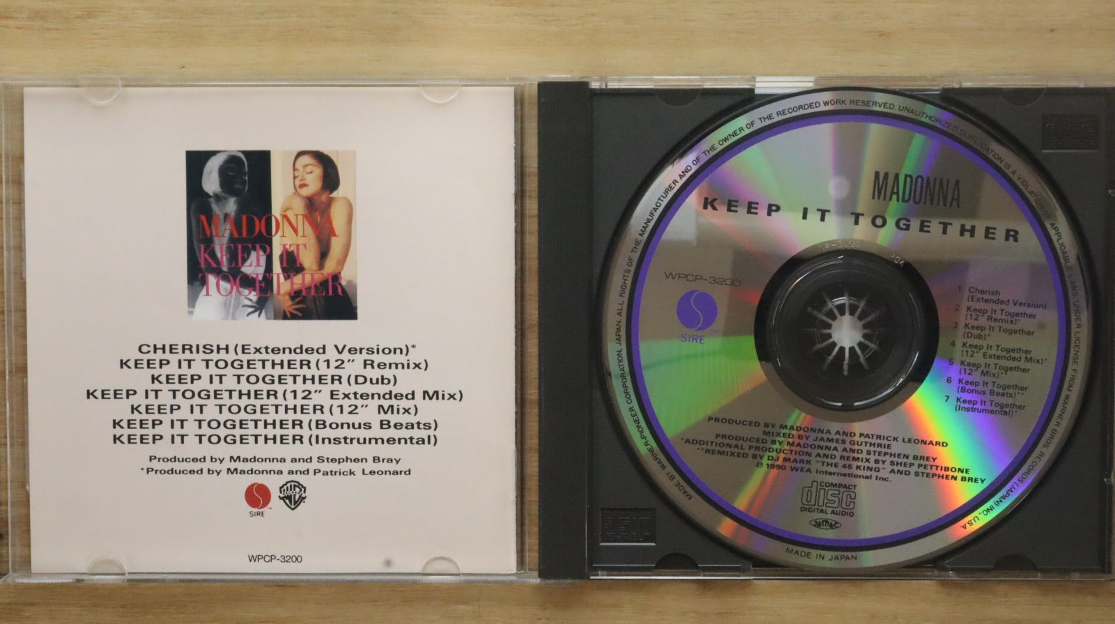 国内盤CD☆マドンナ/Madonna□ キープ・イット・トゥゲザー