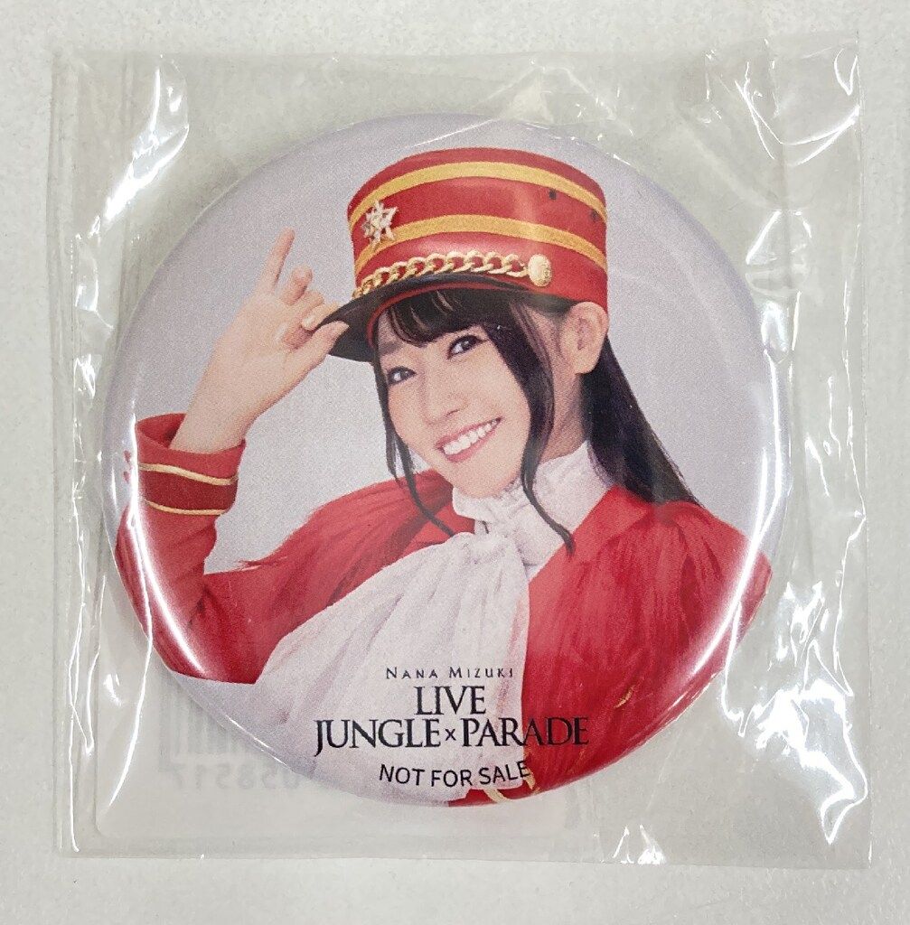 キンクリ堂 LIVE JUNGLE×PARADE 水樹奈々 缶バッジ キンクリ堂