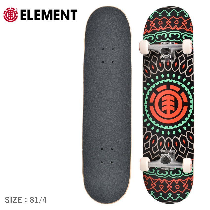 エレメント スケートボード BB027465 レディース メンズ TULUM コンプリートデッキ ELEMENT カラー:アソート 品番：73630024