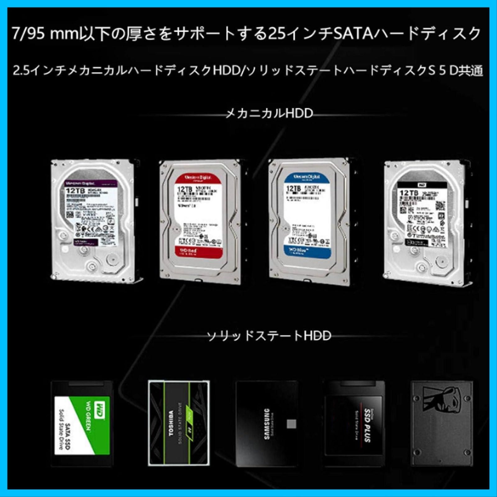2.5インチHDDケースHDD|
