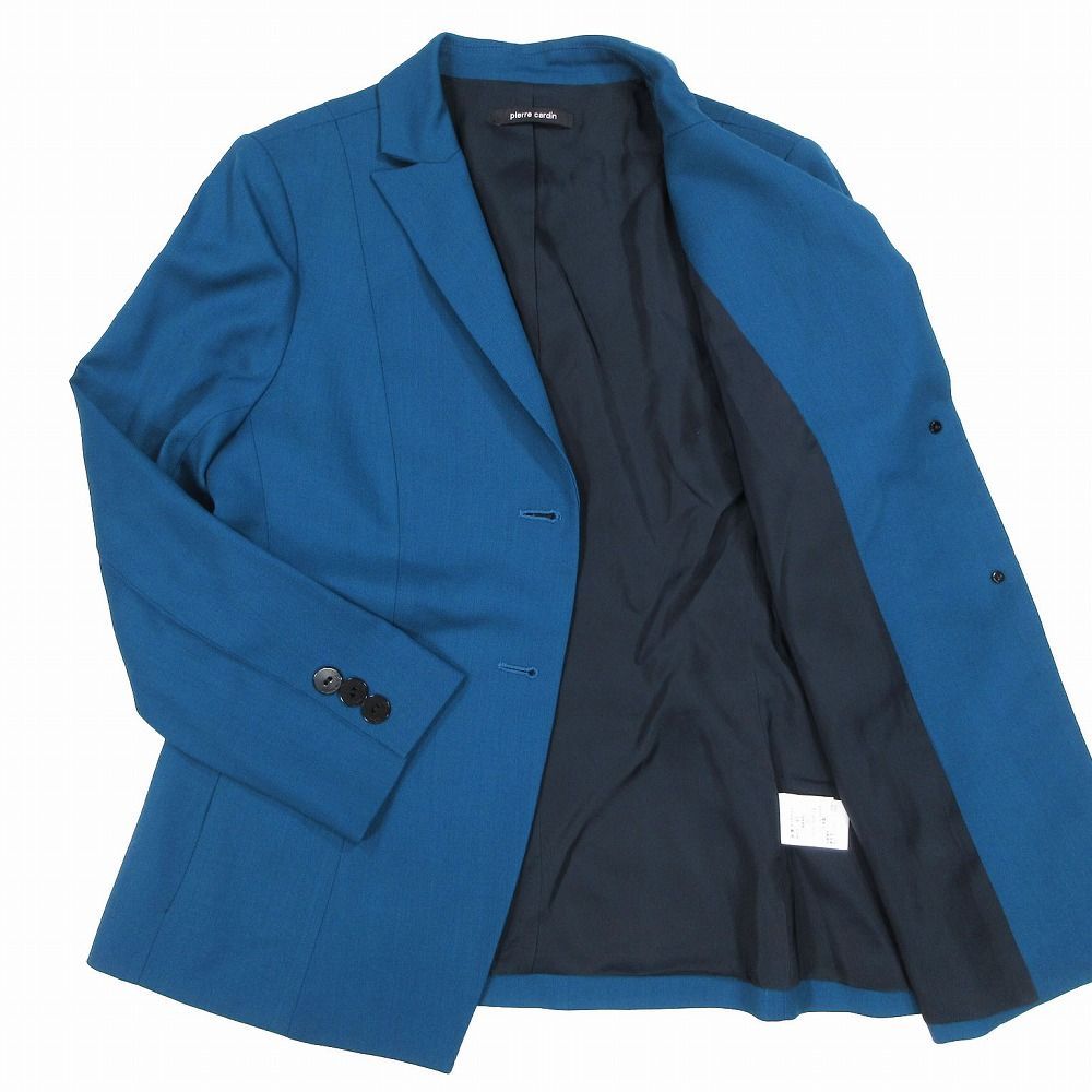 美品 pierre cardin ピエールカルダン ジャージ テーラード ジャケット 