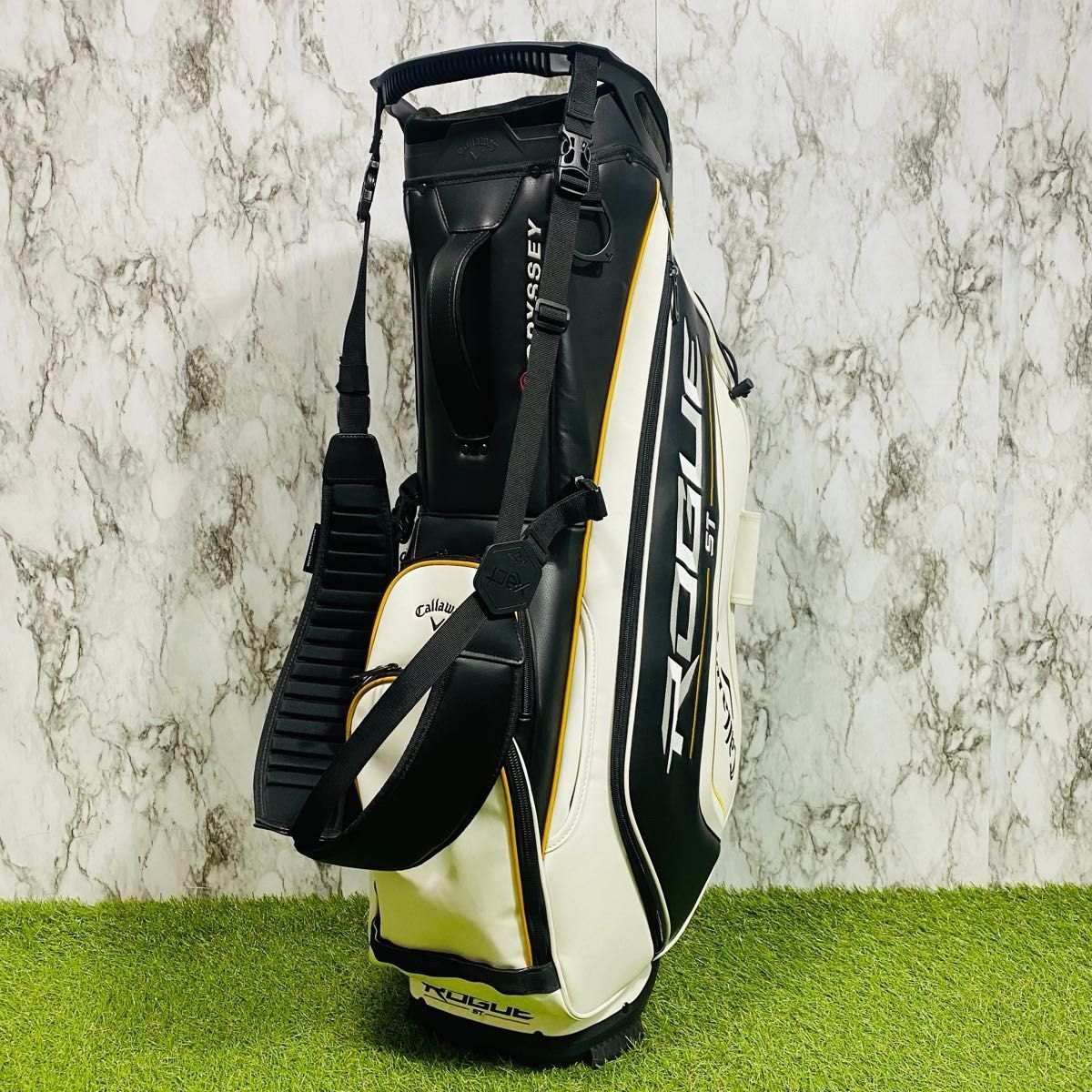 【良品】限定モデル キャロウェイ ローグST スタンド式 キャディバッグ 良品】限定モデル キャロウェイ ローグST スタンド式 キャディバッグ