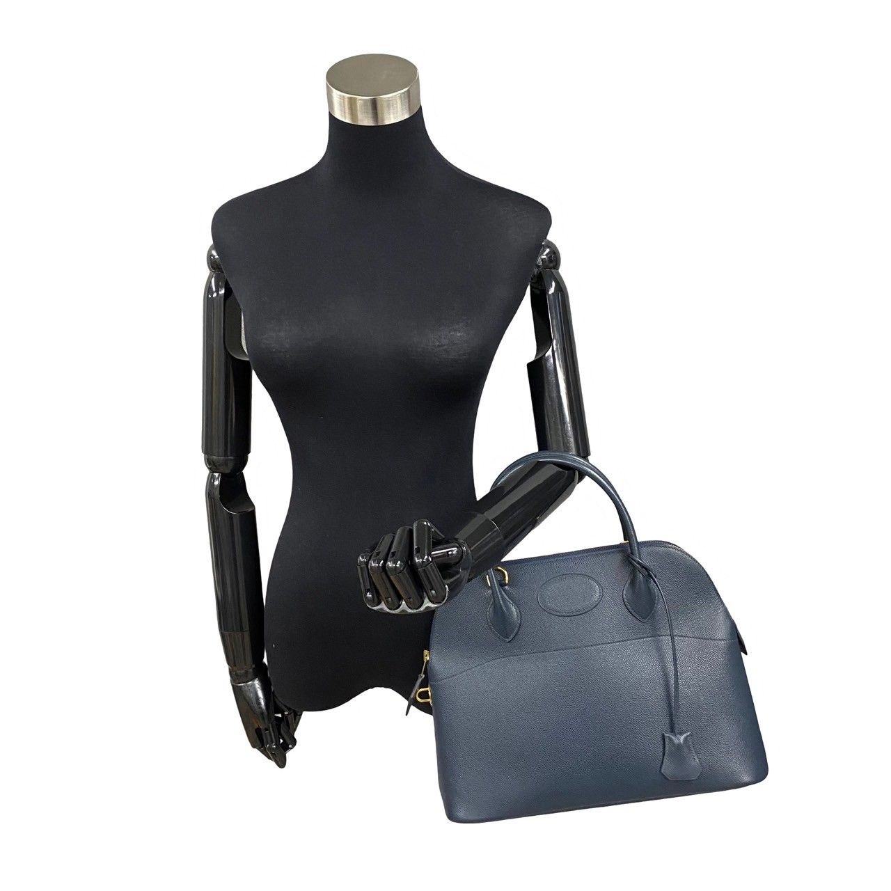 極 美品 〇Z 刻印 鍵 付き HERMES エルメス ボリード31 クシュベル 