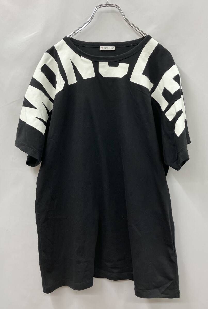 MONCLER モンクレール 半袖Tシャツ T-SHIRT GIROCOLLO 8C70710 綿 L ブラック 夏