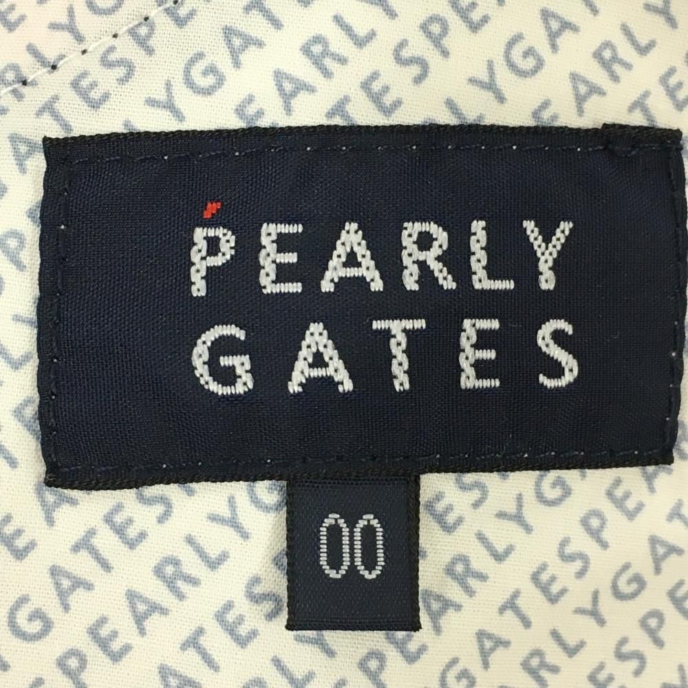 新品】パーリーゲイツ パンツ ネイビー×レッド ハート柄 ロゴ刺しゅう