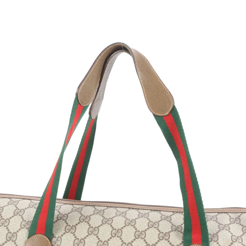 グッチ　メッセンジャーバッグ　シェリーライン　GGスプリーム　革ロゴ　A4可 グッチ(GUCCI)グッチ GGスプリーム メッセンジャーバッグ