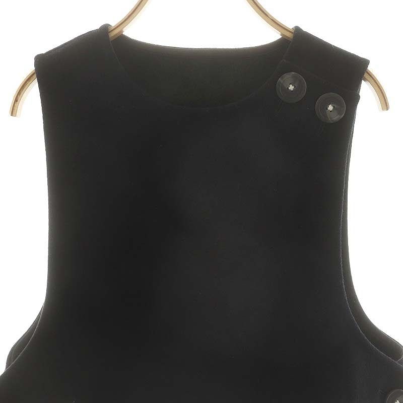 エンフォルド ENFOLD メルトン ショートベスト 38 ネイビー /ES □OS  